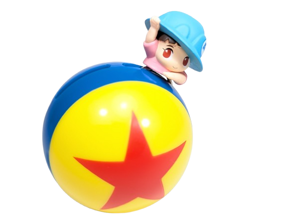 Monster's Ink "Boo" Ring with Toy Story Ball Holder
