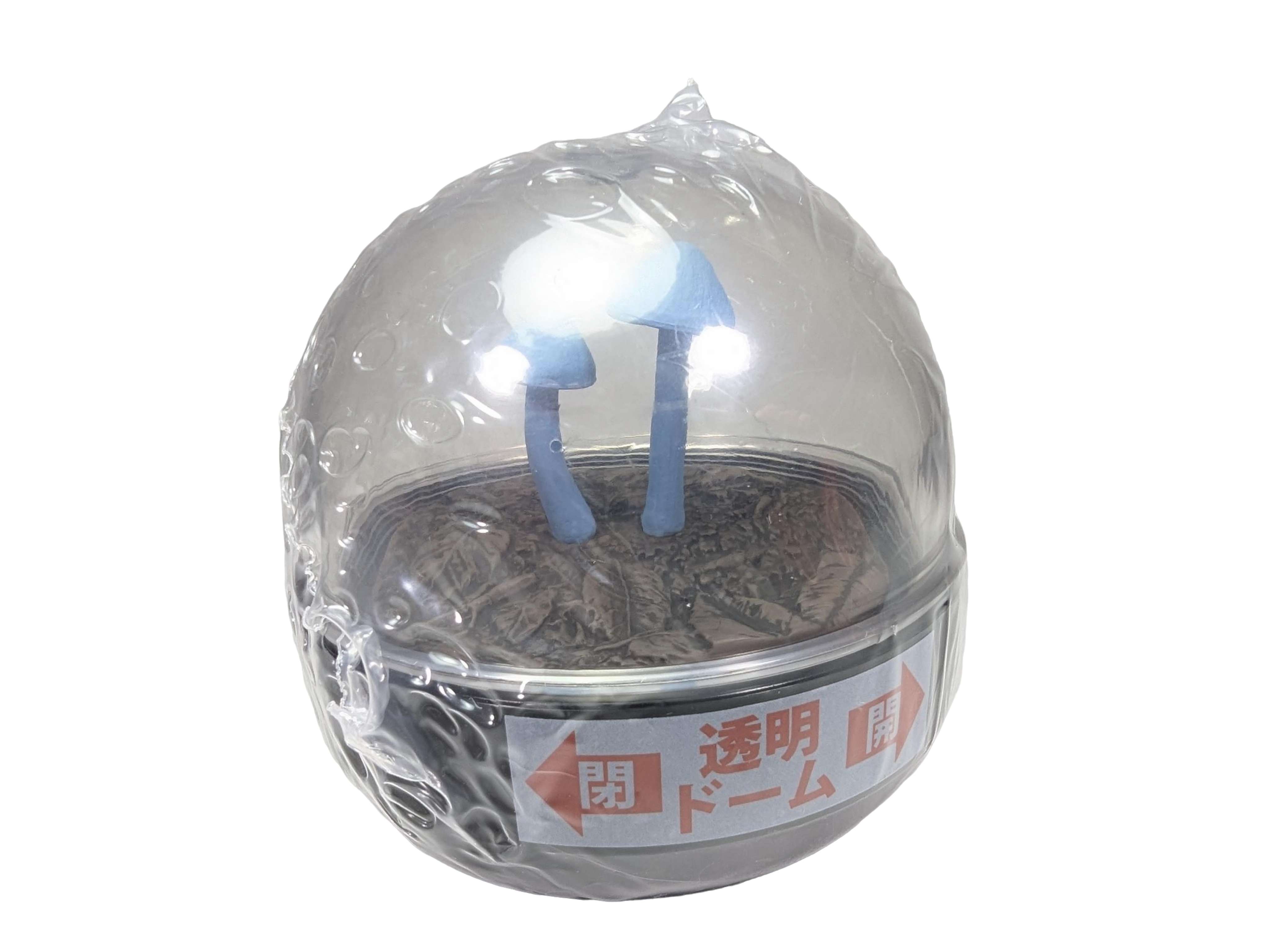 Blue Mushroom Snow Globe
