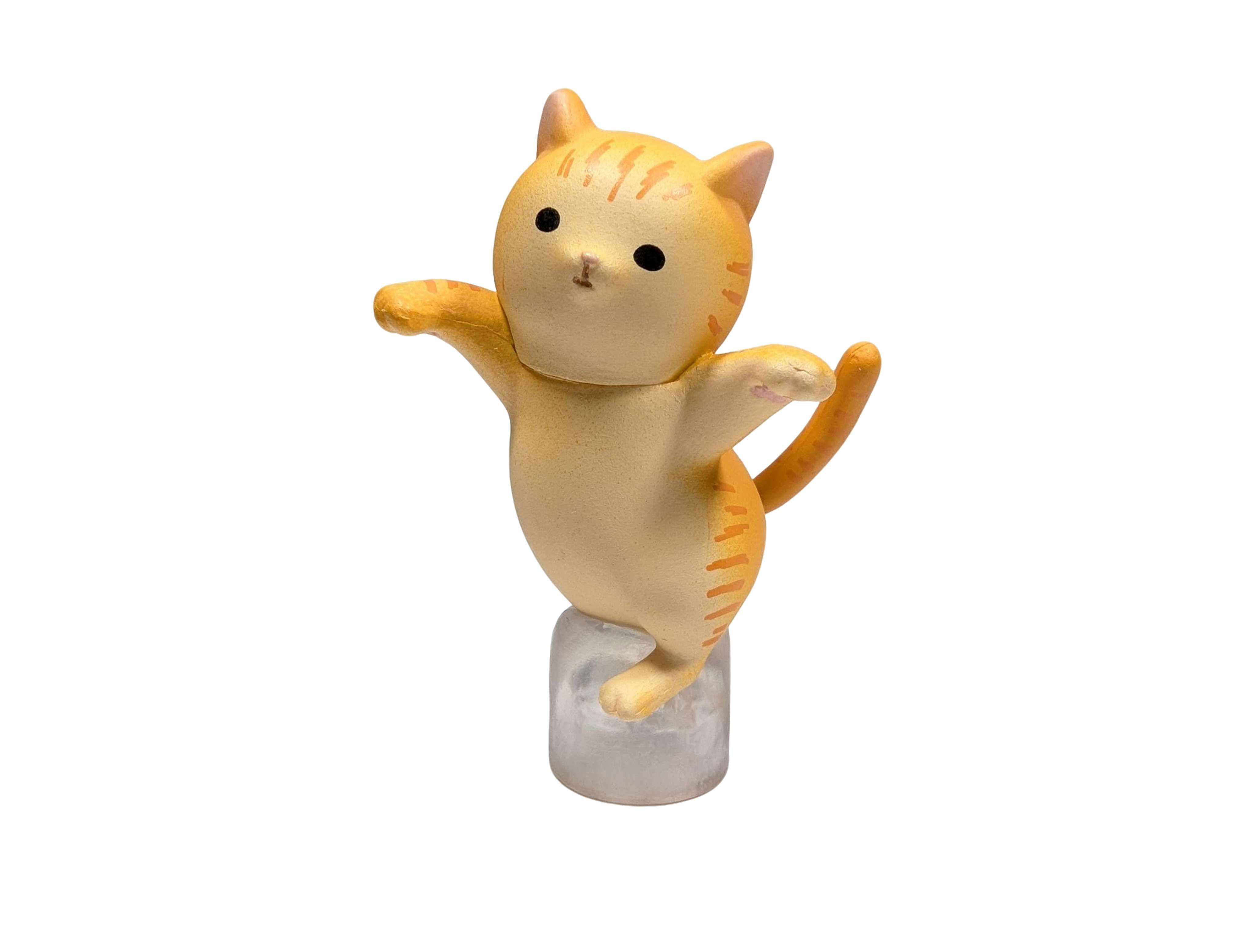 Jumping Cat Figure