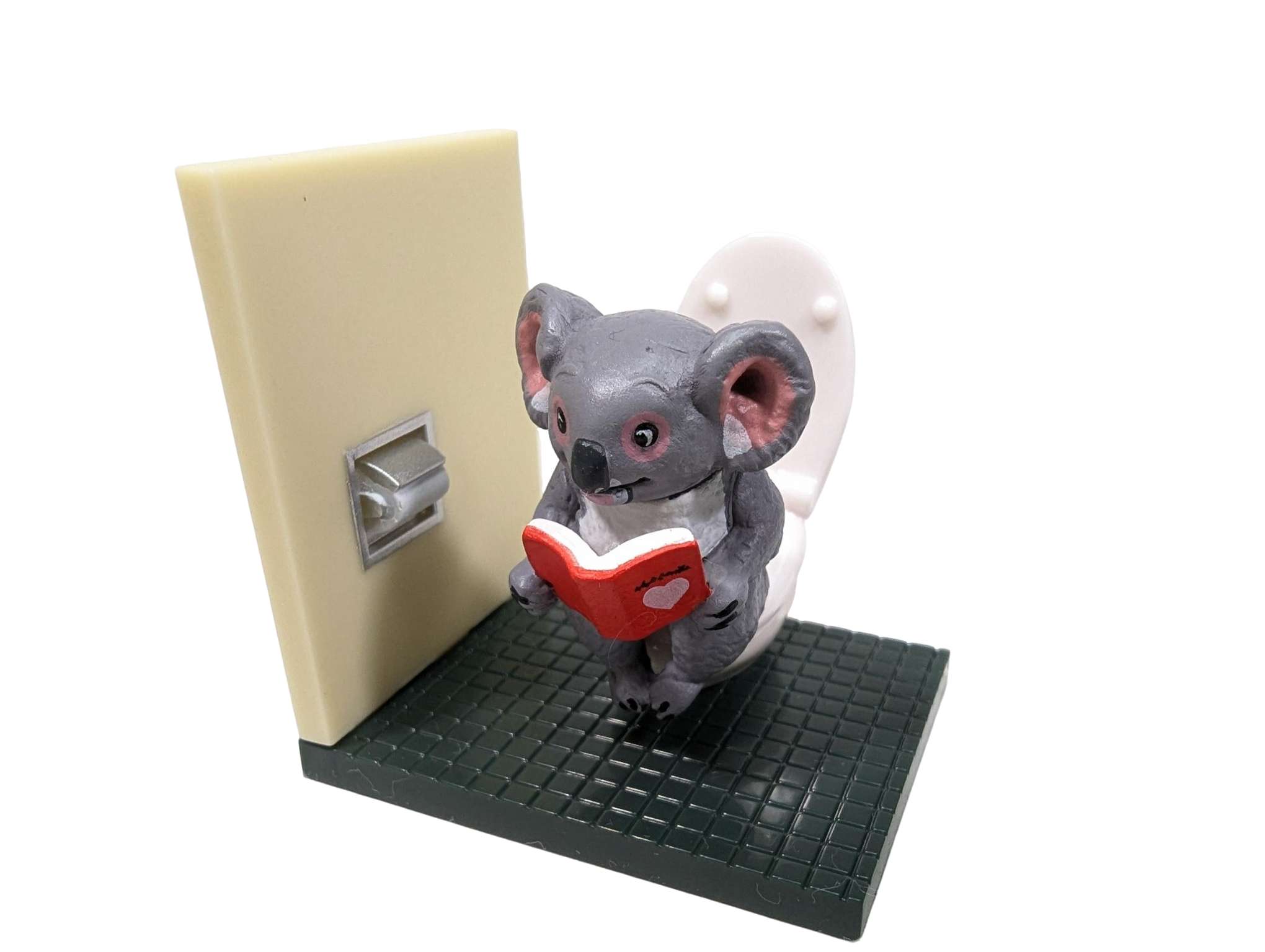 Koala on Toilet