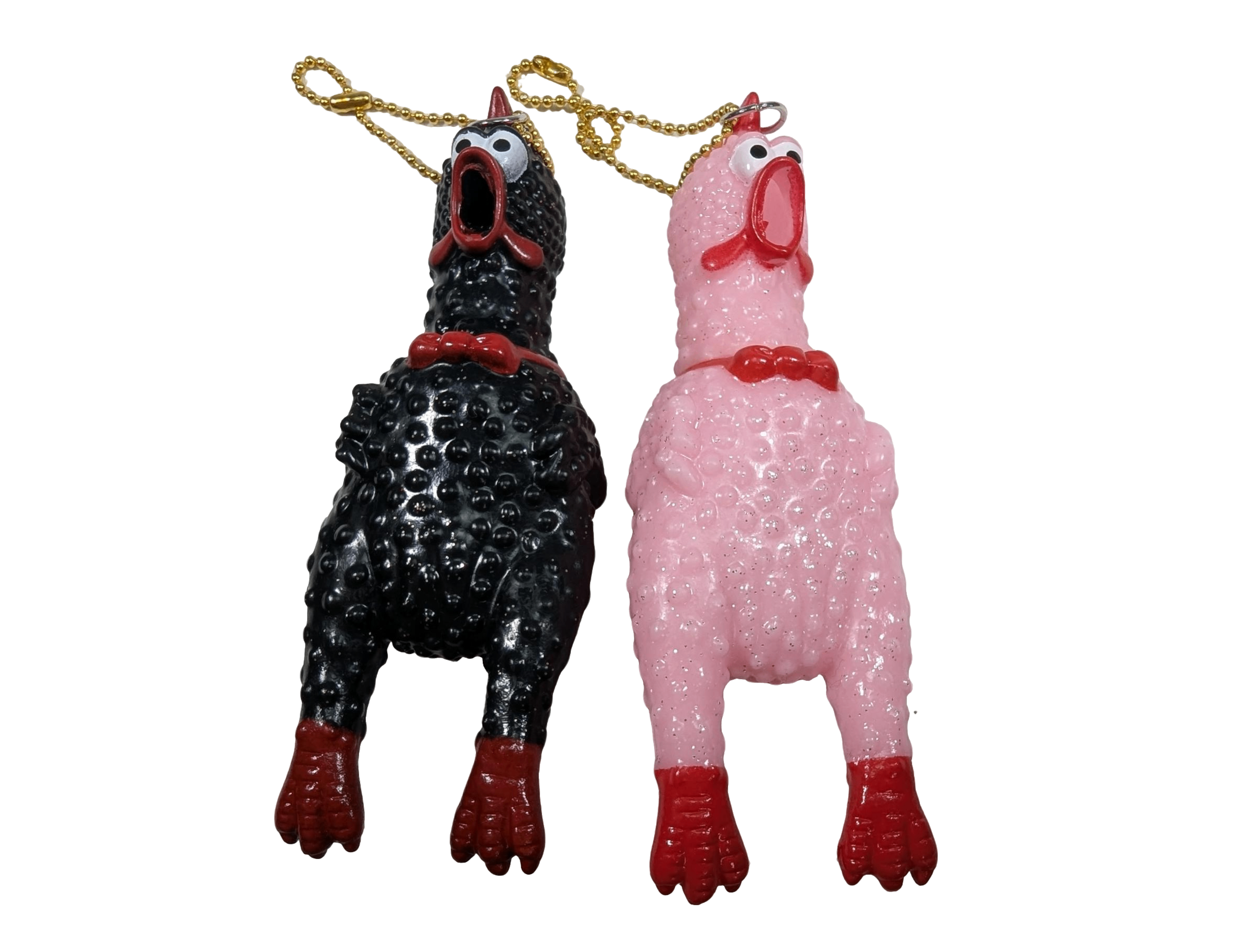 Rubber Chickens x 2