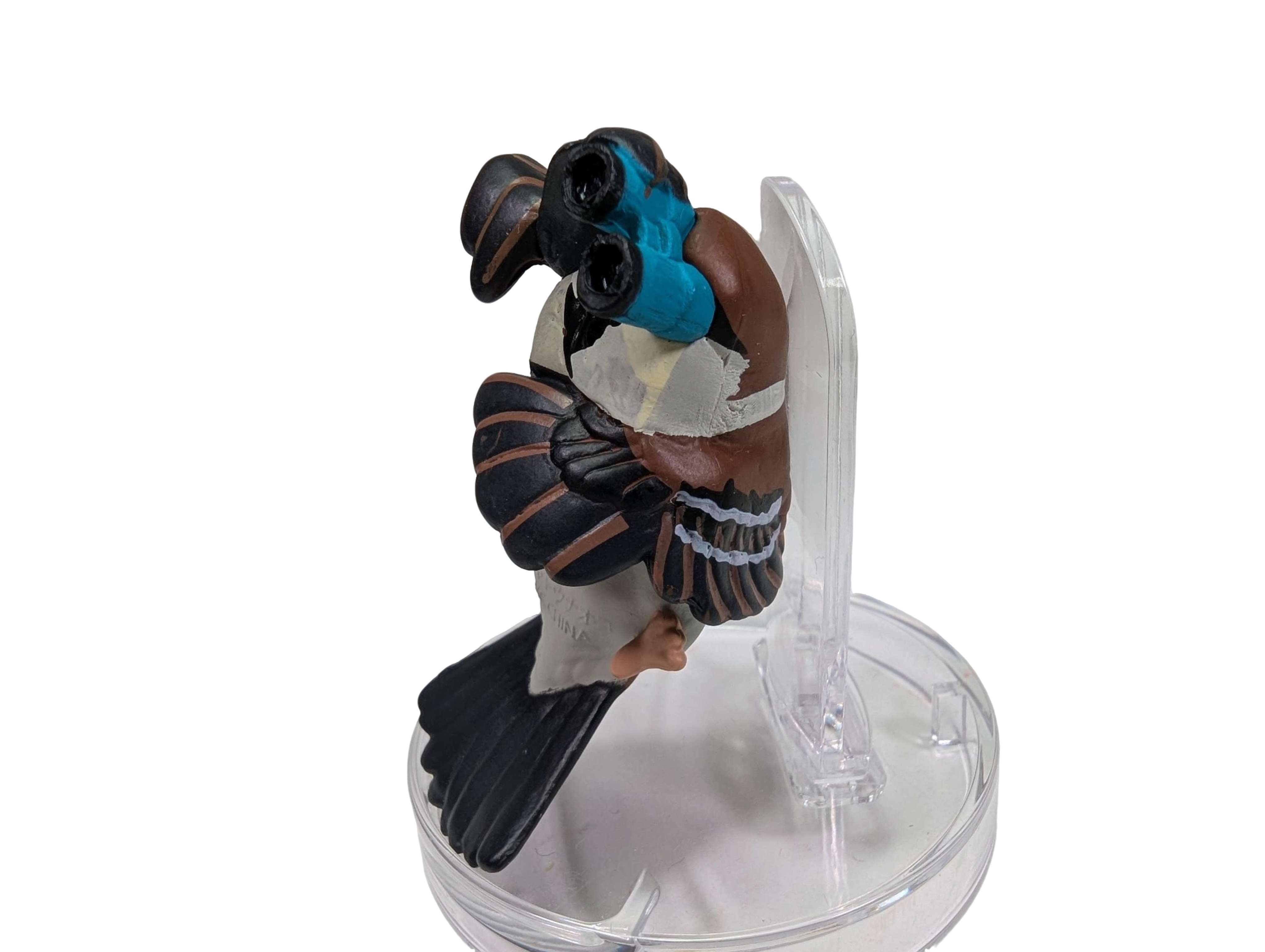 Sniper Bird with Binoculars