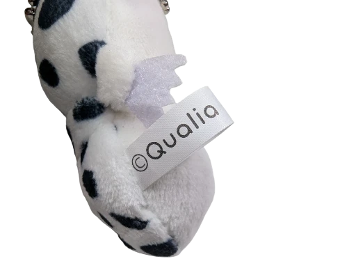 Leopard Gecko Plush (Black and White)