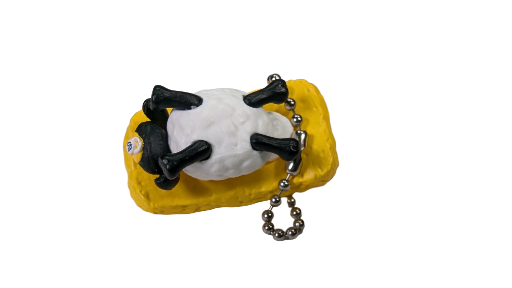 Timmy Sean the Sheep (Egg) Sushi keyholder