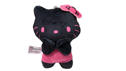 Black Hello Kitty Plushie