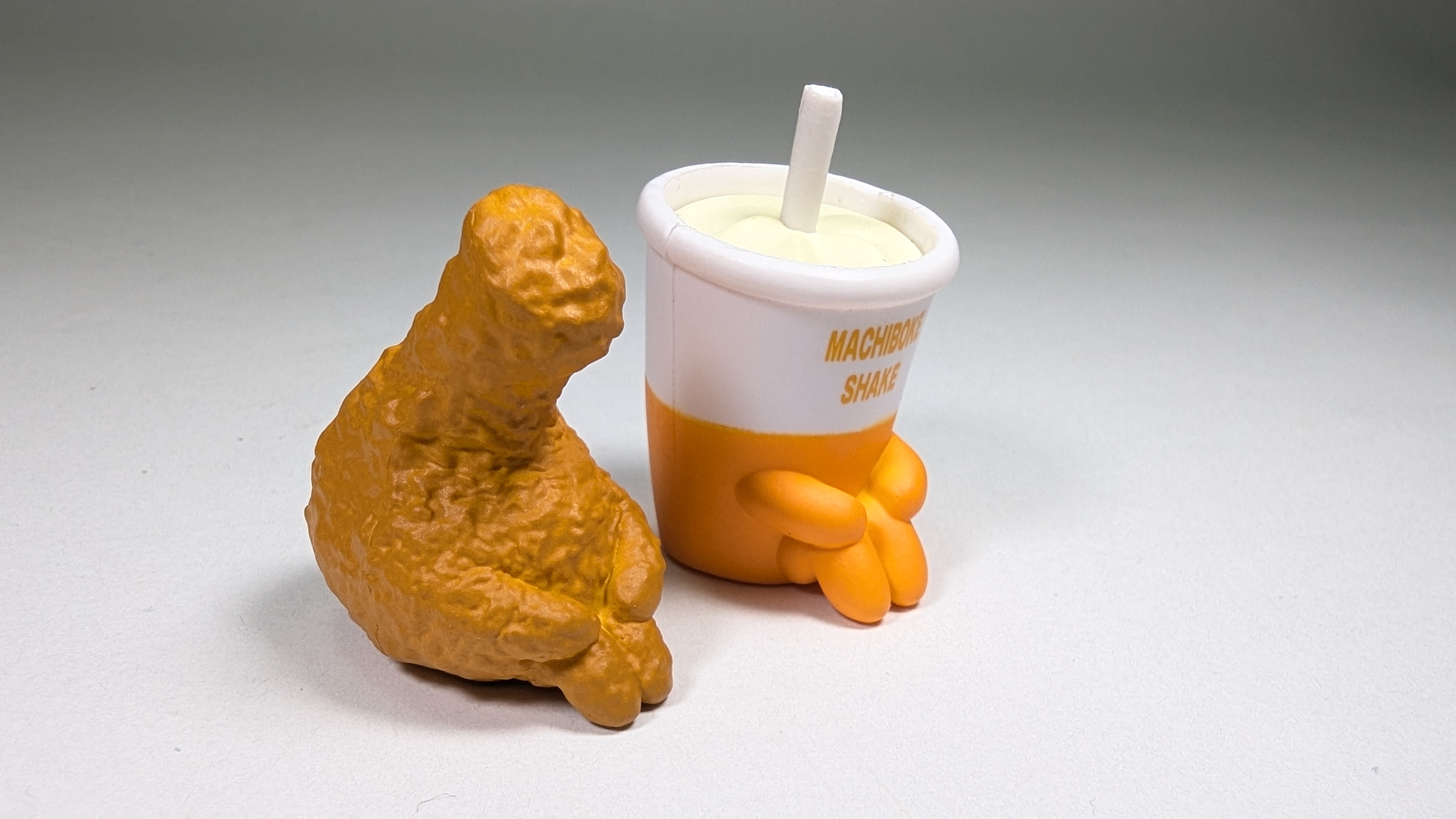 Waiting Fried Chicken and Drink (Machiboke)