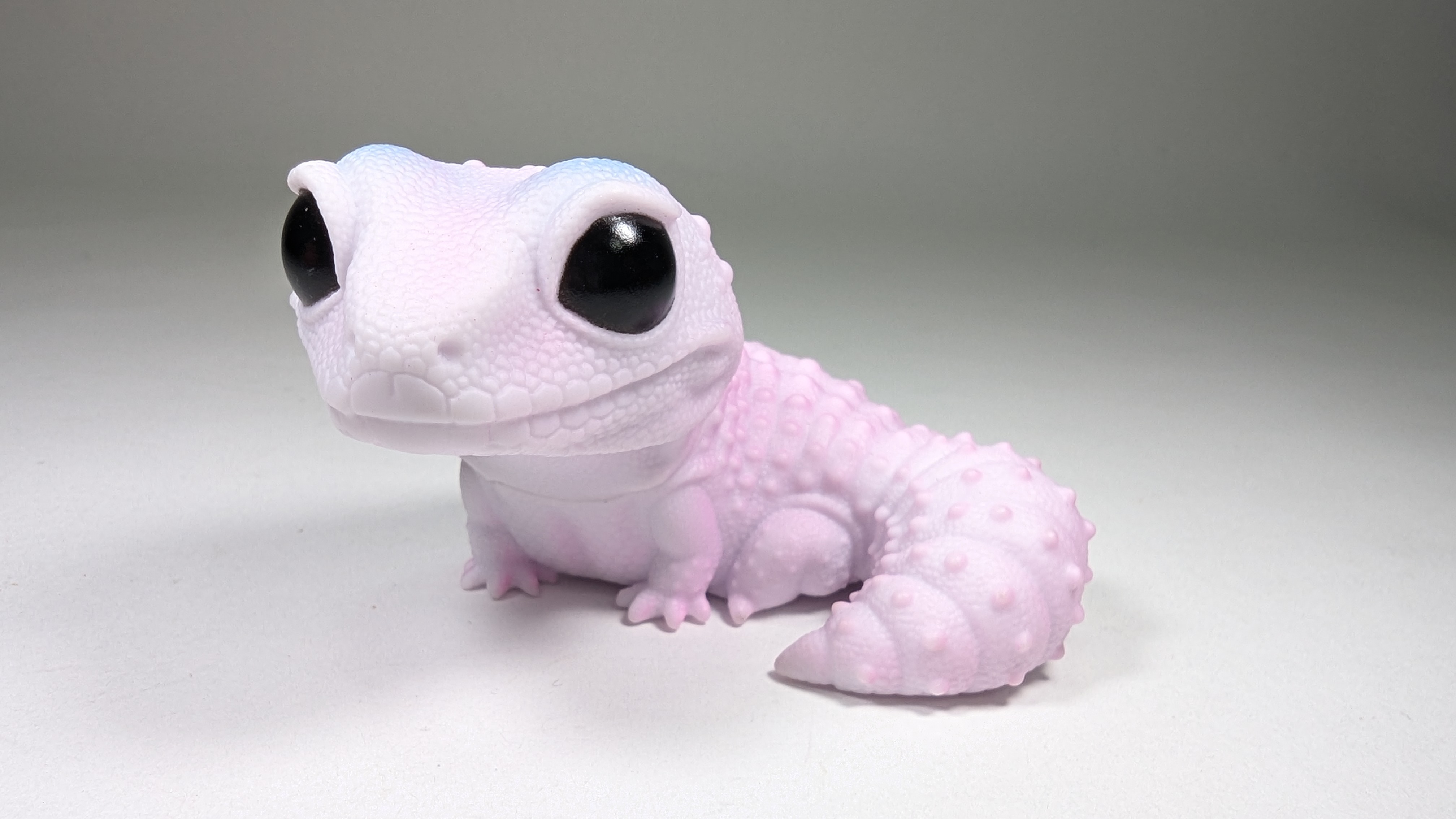 Gecko Leopardo Blizzard Soft Vinyl Figure