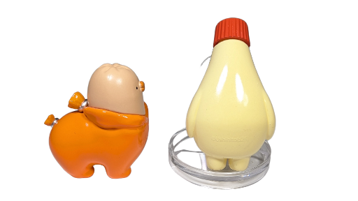 Weiner and Mayonnaise Figure Set