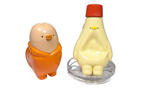 Weiner and Mayonnaise Figure Set