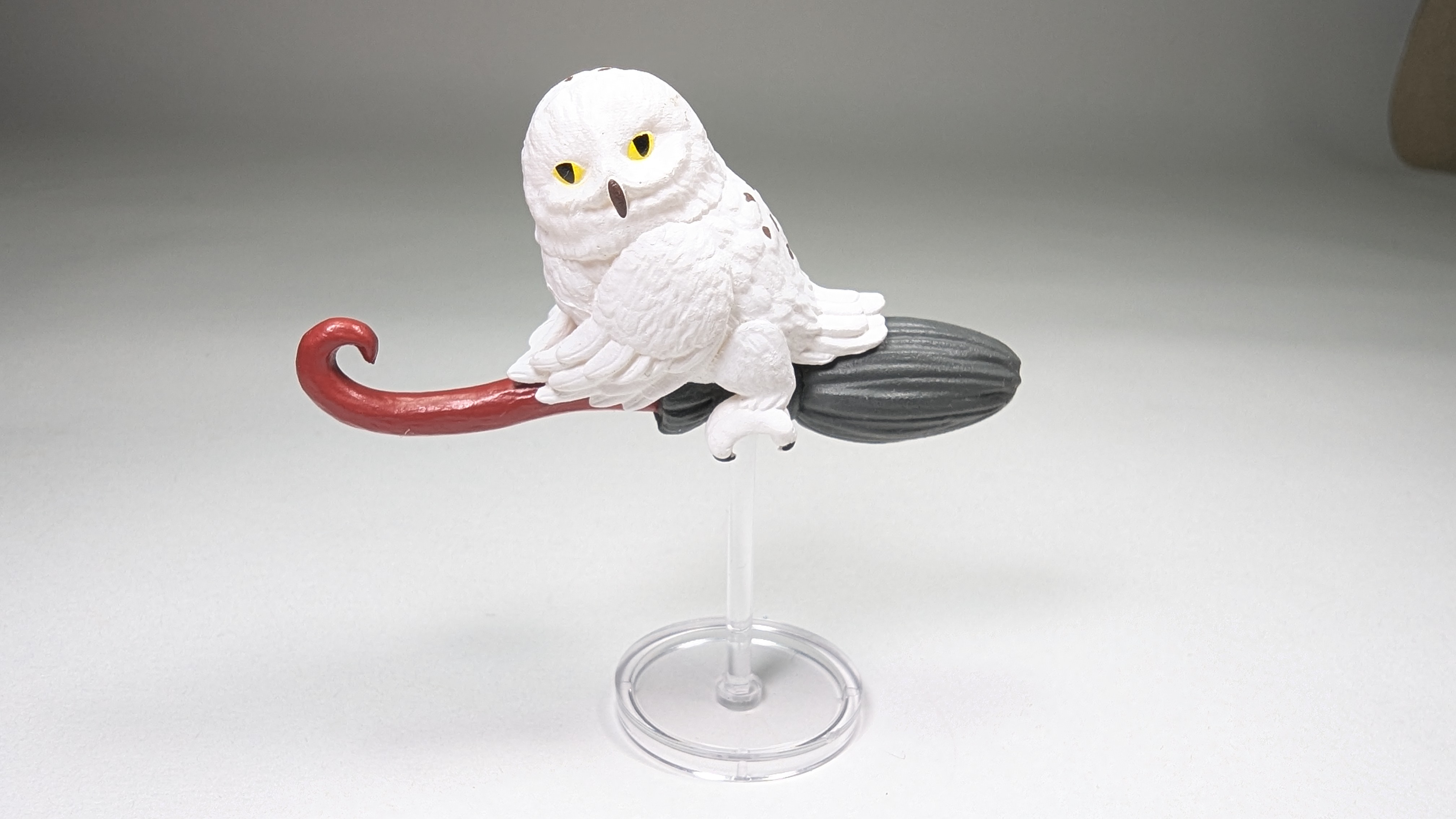 Owl with Broomstick