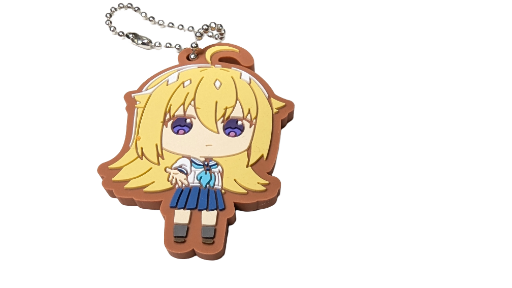 Shikanokokonokoshitantan Rubber Keychain