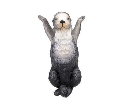 Floating Otter Figure