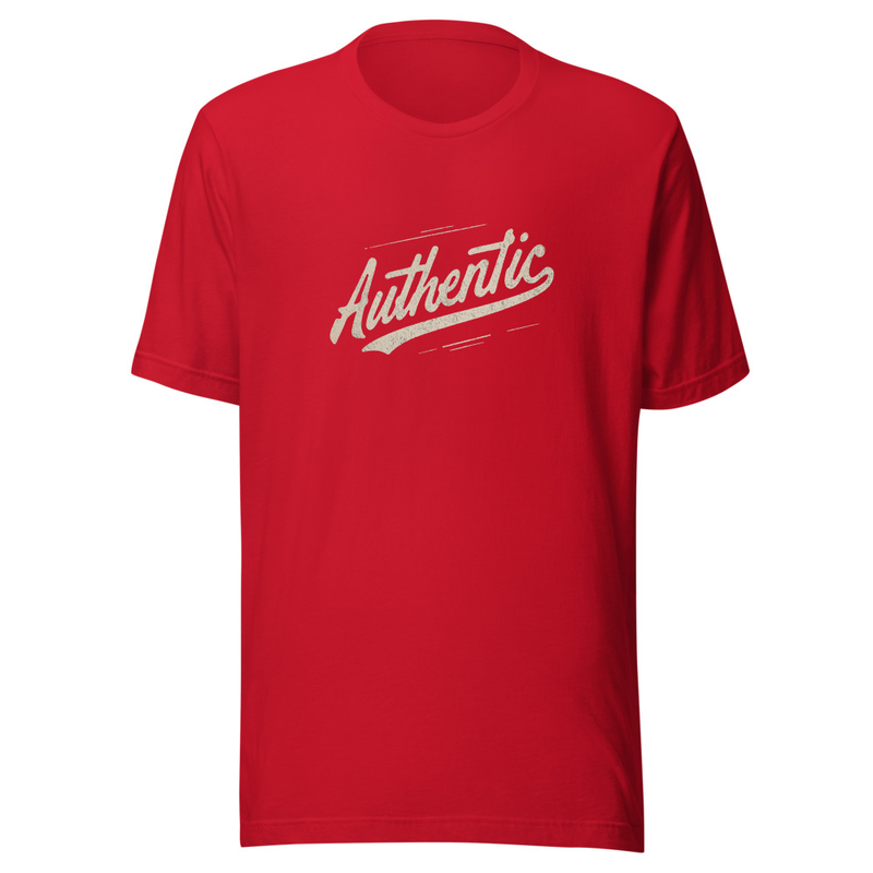 Unisex t-shirt - Authentic Logo Design