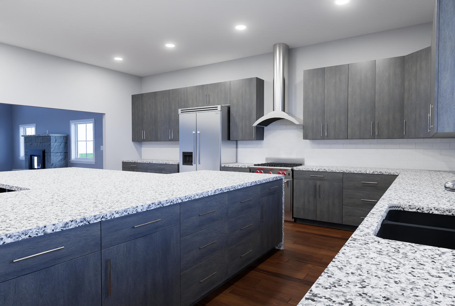 Spacious 4,110 SqFt Barndominium Plan by Buckeye Plans - 3 Bed, 2.5 Bath, Hidden Pantry, Loft, Multiple Patios