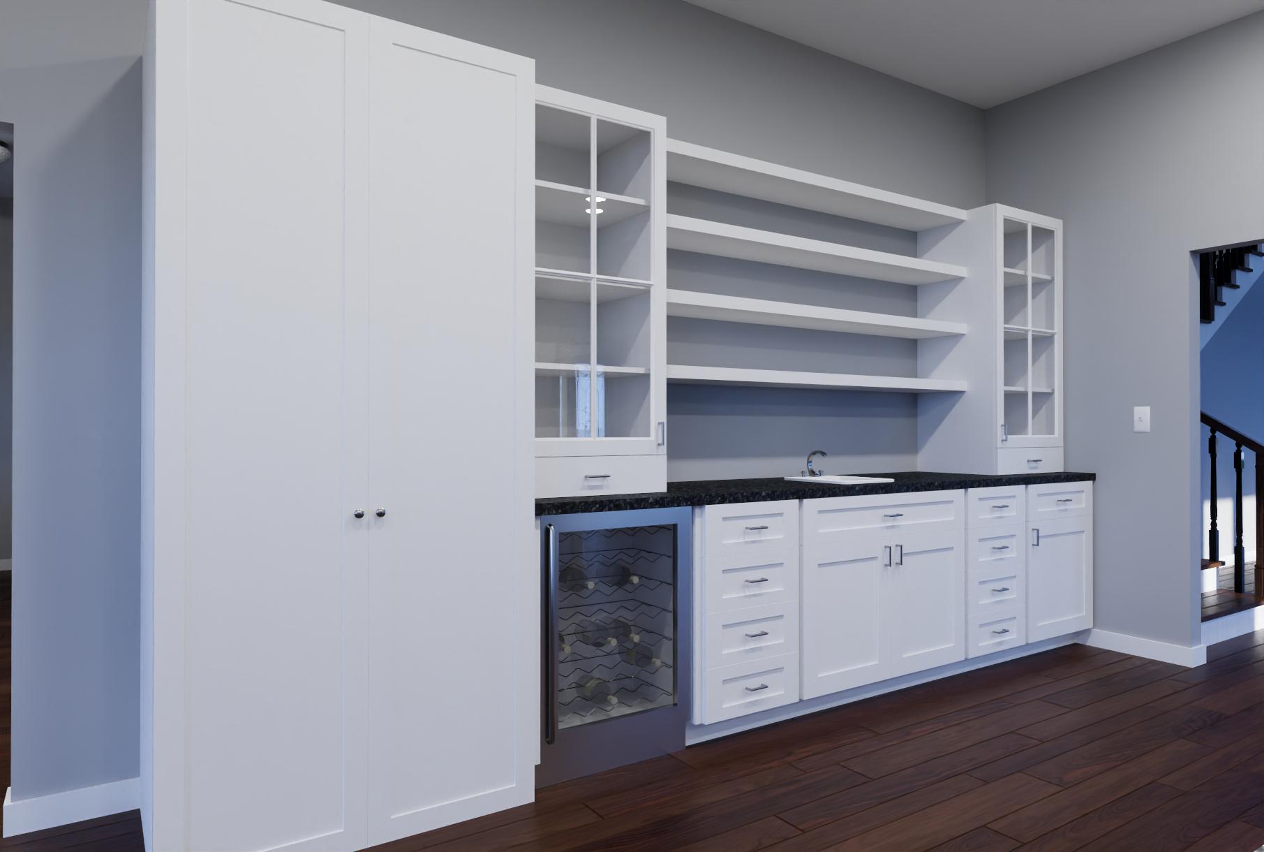 Spacious 4,110 SqFt Barndominium Plan by Buckeye Plans - 3 Bed, 2.5 Bath, Hidden Pantry, Loft, Multiple Patios