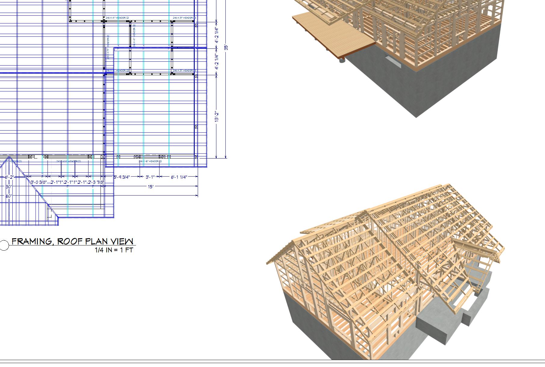 BD-008 Modern Farmhouse Plan with Basement and Spacious Deck