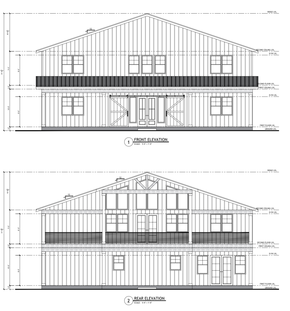 Barndominium Plan BD014 - 3,538 SqFt Customizable Plan