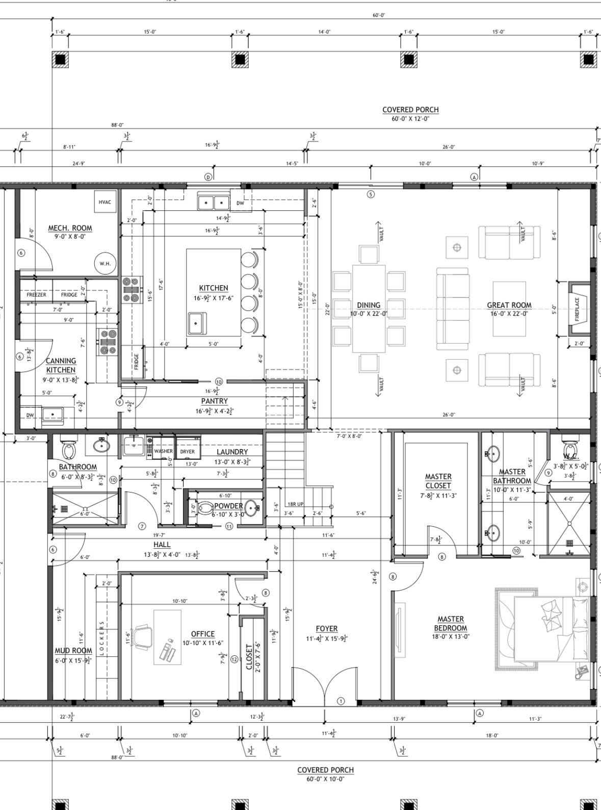 Barndominium Plan BD016 - 4,157 SqFt Customizable Plan