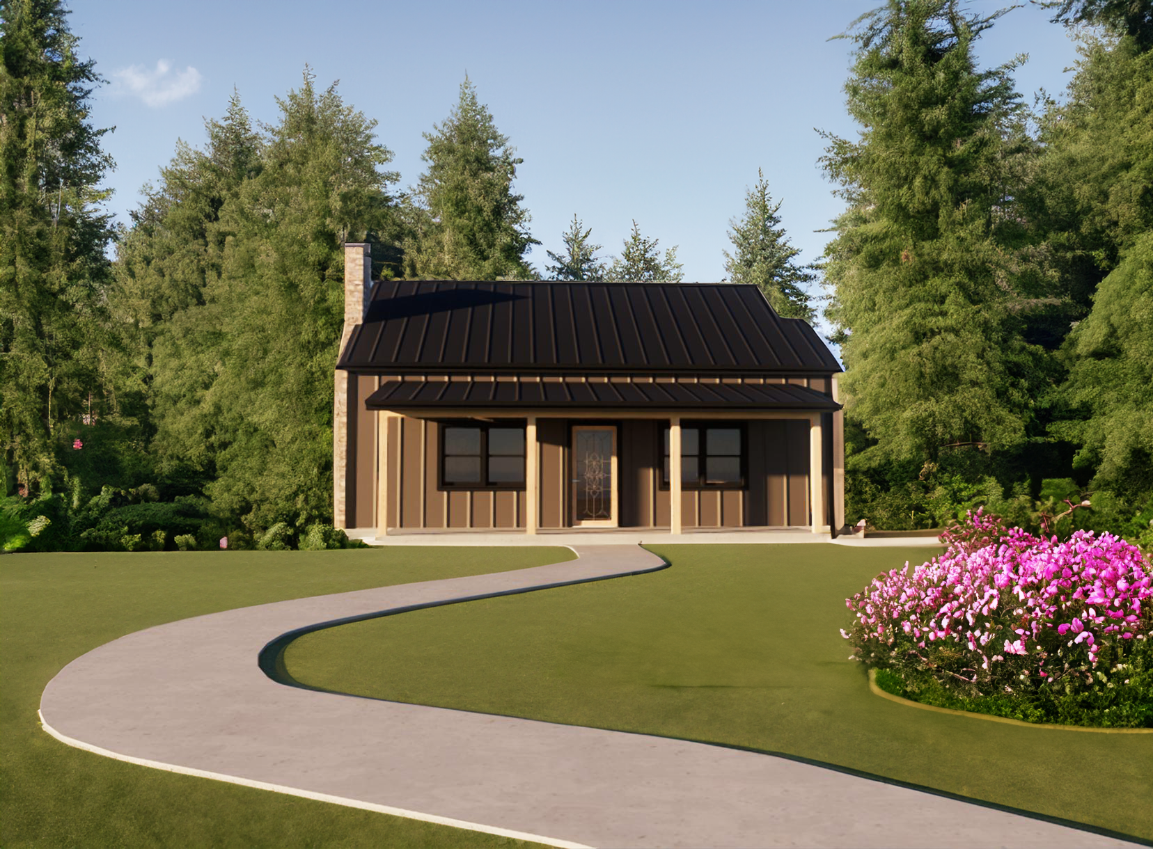 Plan BD039 - Buckeye Plans - Cozy 754 Sq Ft Home