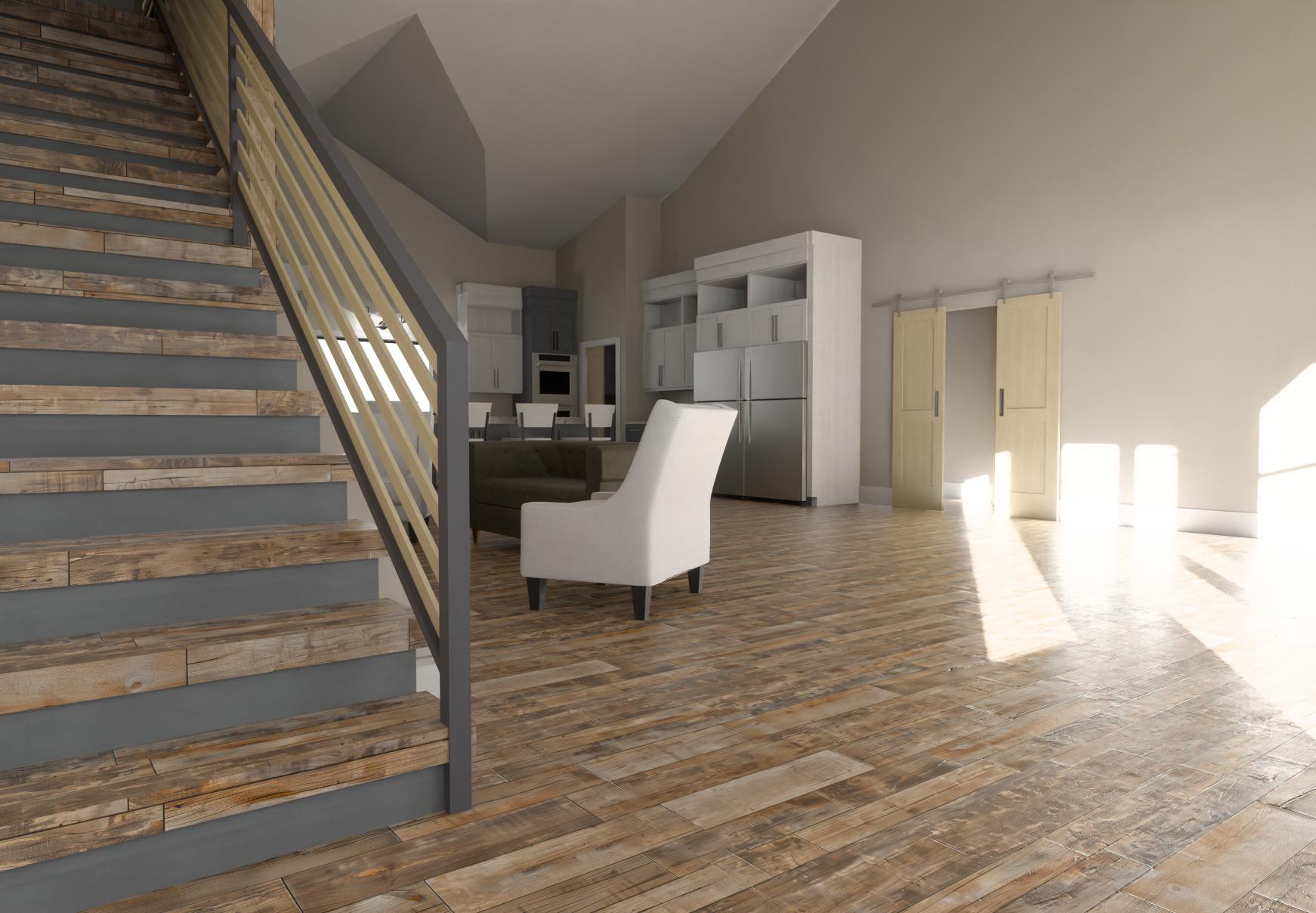 Modern Farmhouse with Open-Concept Living - Plan BD046 