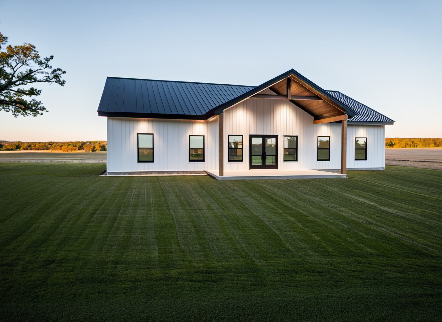 Modern Farmhouse with Open-Concept Living - Plan BD046 