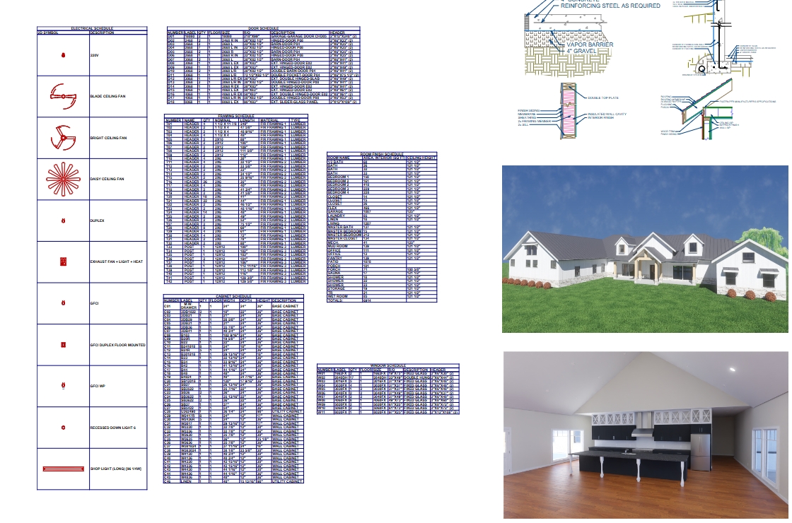 5-Bedroom Farmhouse Plan