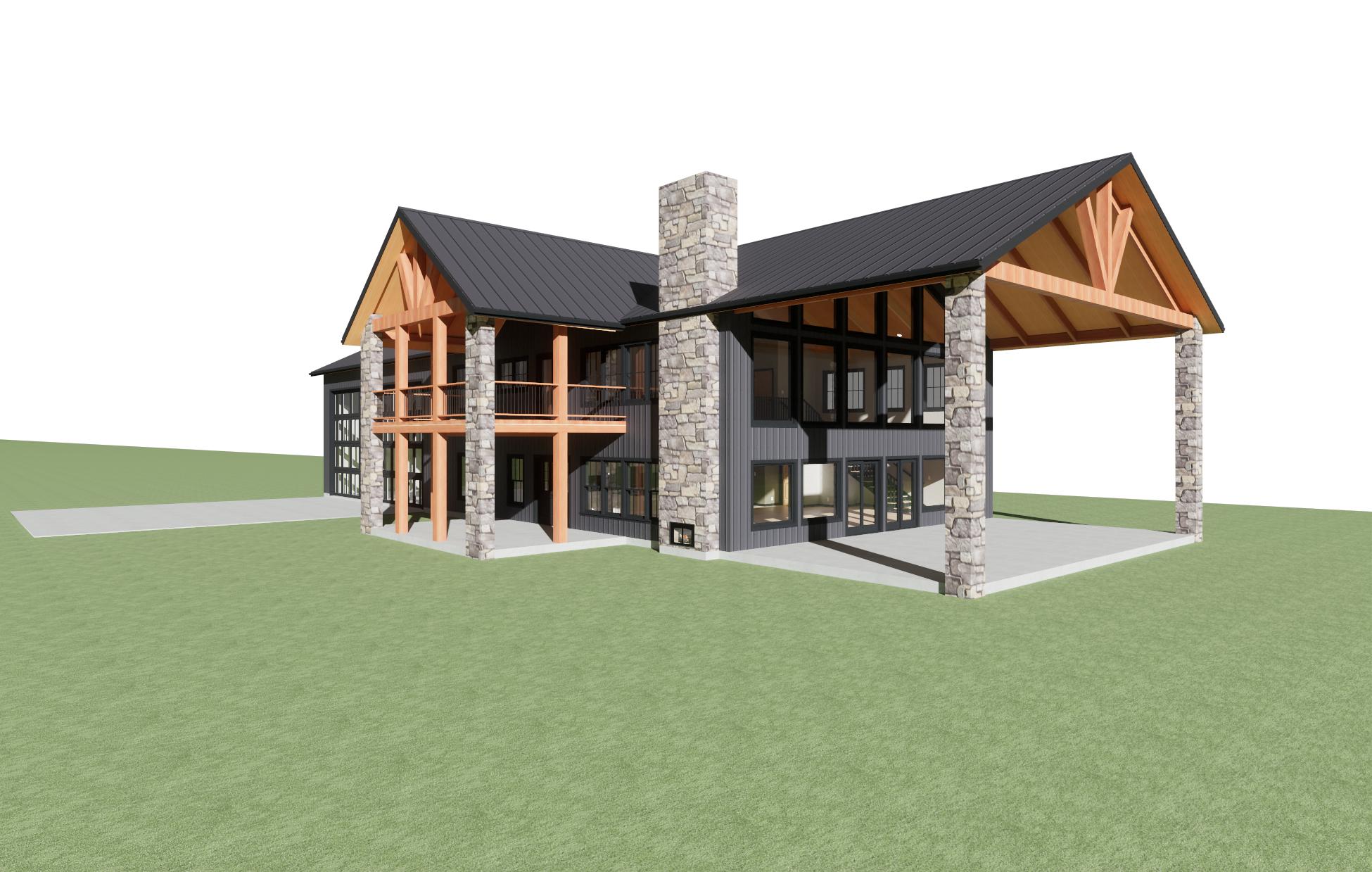  Modern Farmhouse Plan – 3 Bed, 2.5 Bath, 3,200 SqFt with Customizable Options
