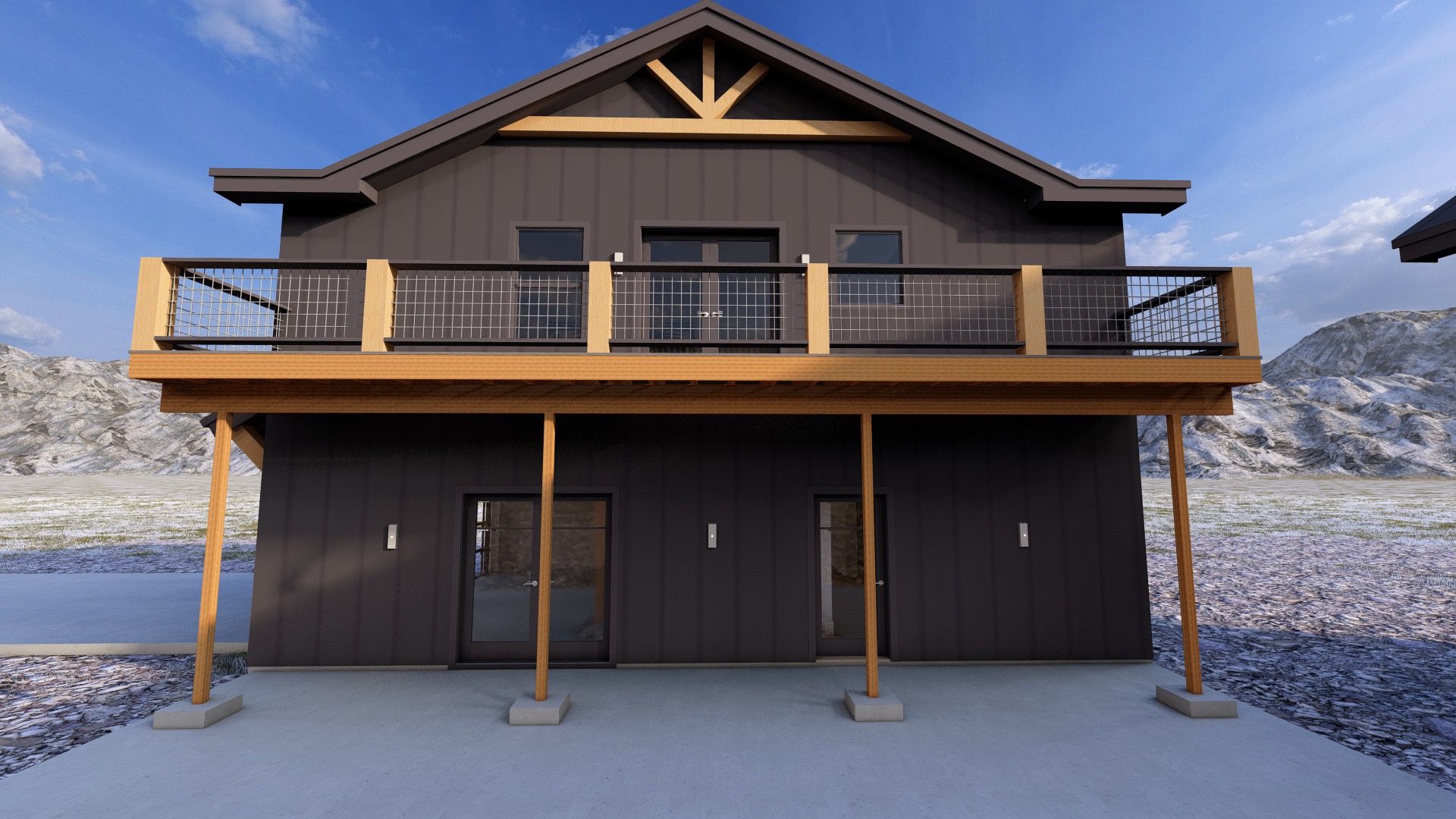 Expansive 4-Bedroom Barndominium with Separate 2-Bedroom Guest Apartment & Garage