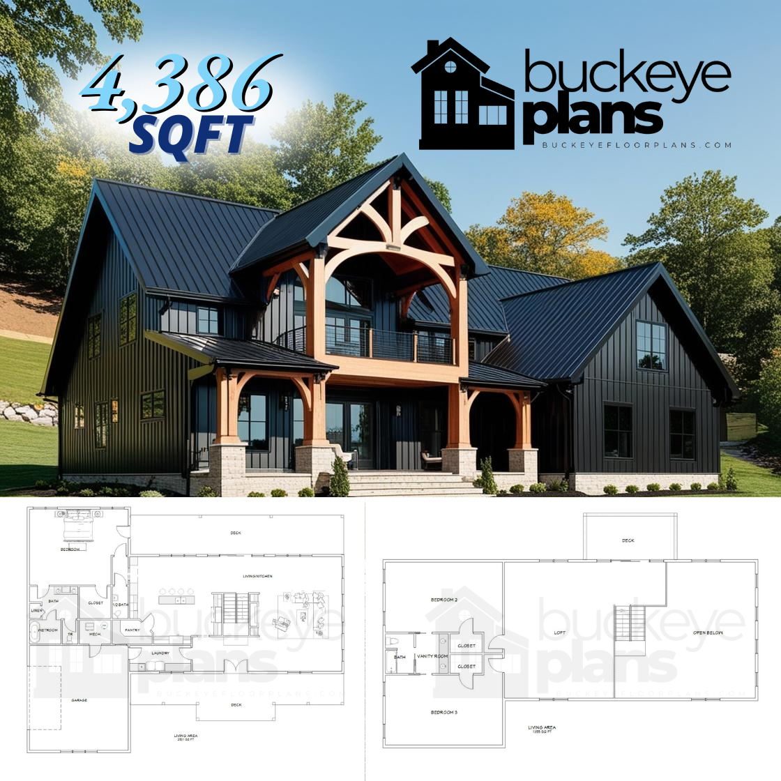 The Buckeye Lakehouse - Spacious 4,386 SqFt Lake Retreat