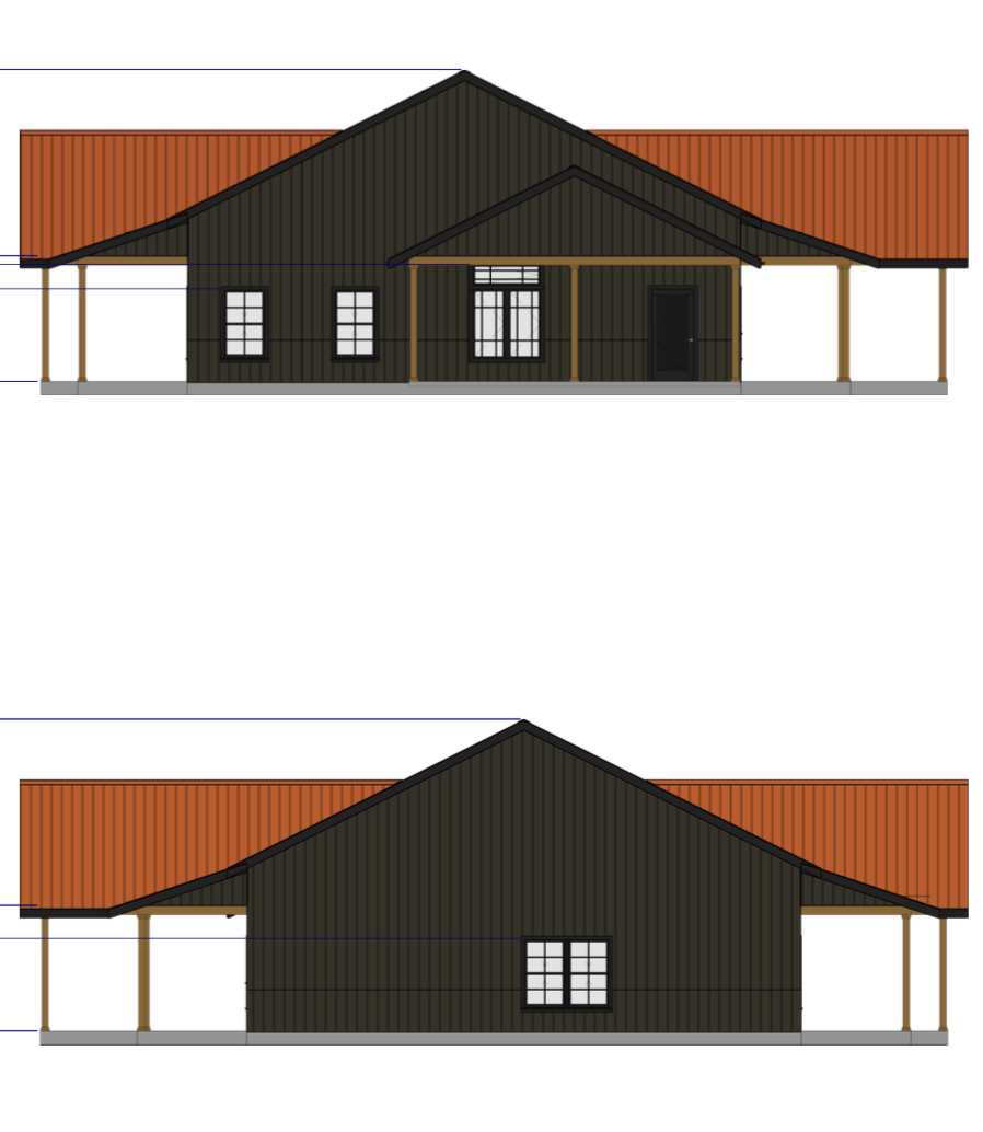 2,400 Square Feet Barndominium - Plan Name: Harbour