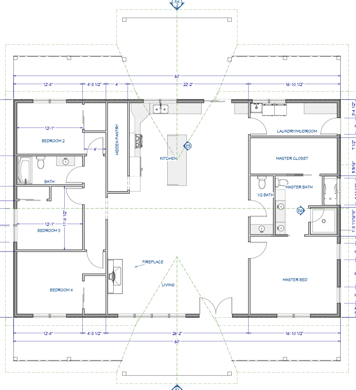 2,400 Square Feet Barndominium - Plan Name: Harbour