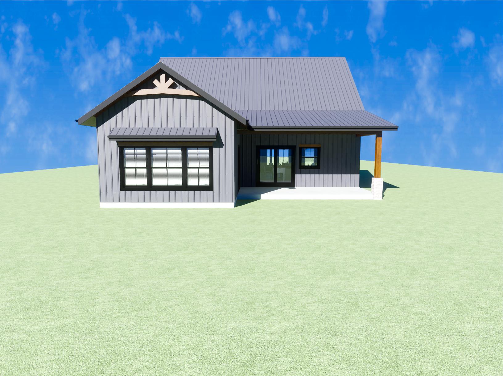 The Tennessee Timber V2 House Plan
