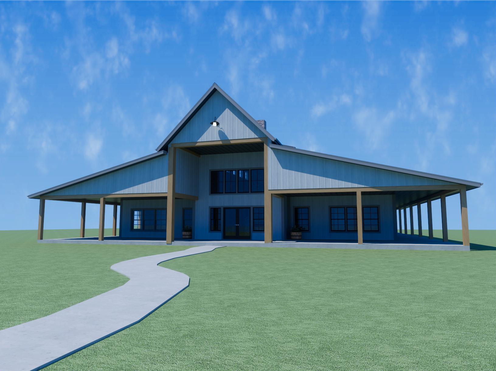The Delta Willow Barndominium Plan