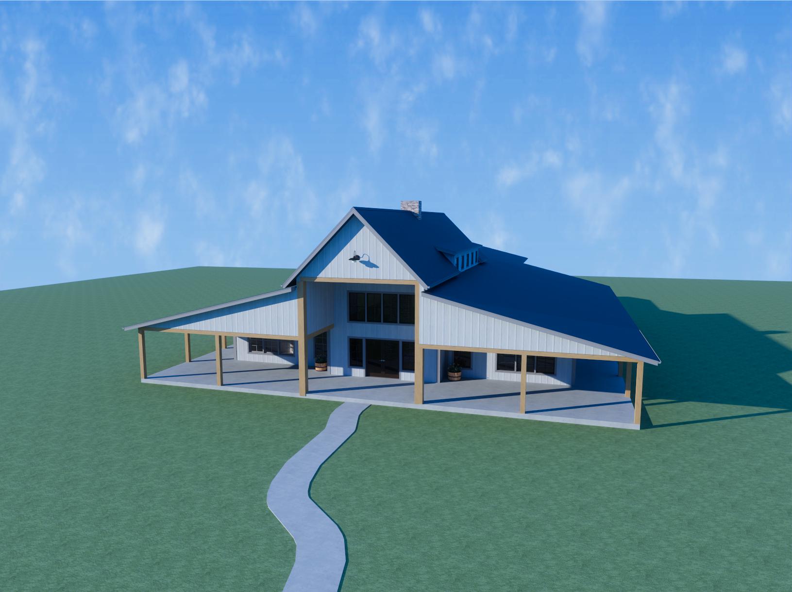 The Delta Willow Barndominium Plan