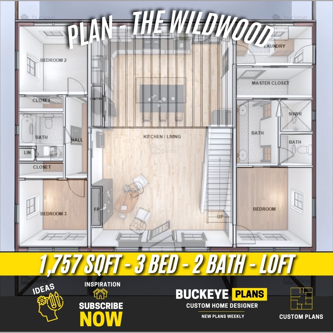 The Wildwood Barndominium Plan