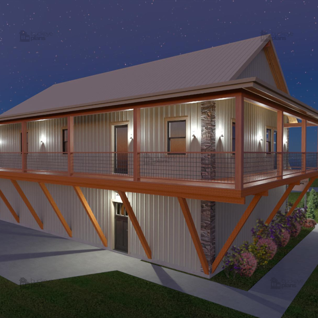 The Dawson Hunting Barndominium