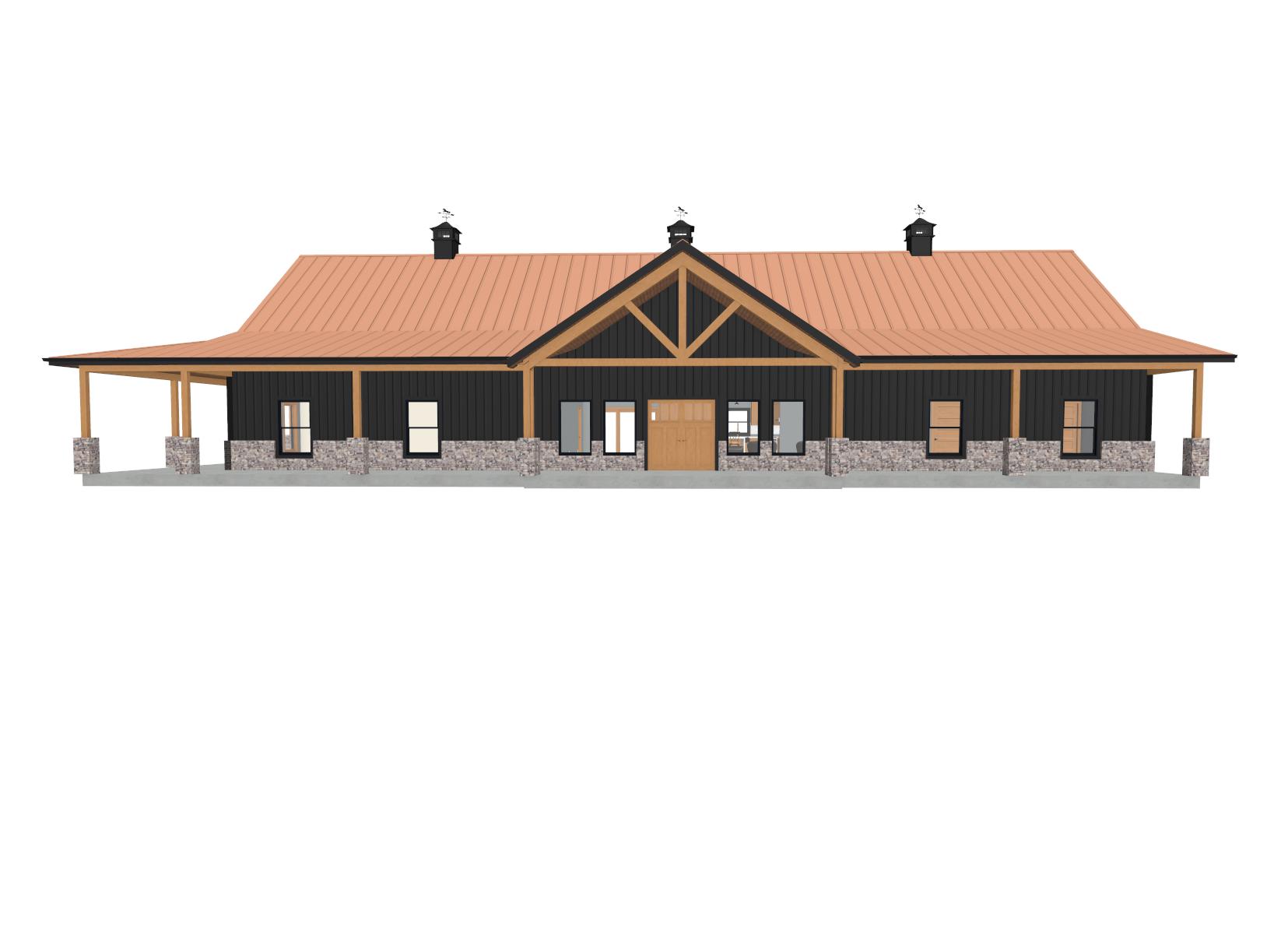 The Fitzsimons Barndominium – 3,279 SqFt of Spacious Living