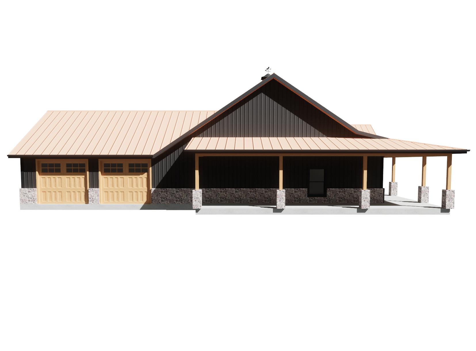 The Fitzsimons Barndominium – 3,279 SqFt of Spacious Living