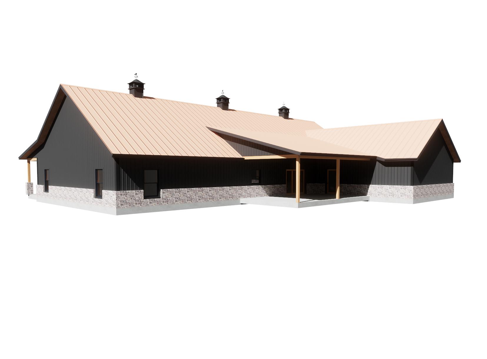 The Fitzsimons Barndominium – 3,279 SqFt of Spacious Living