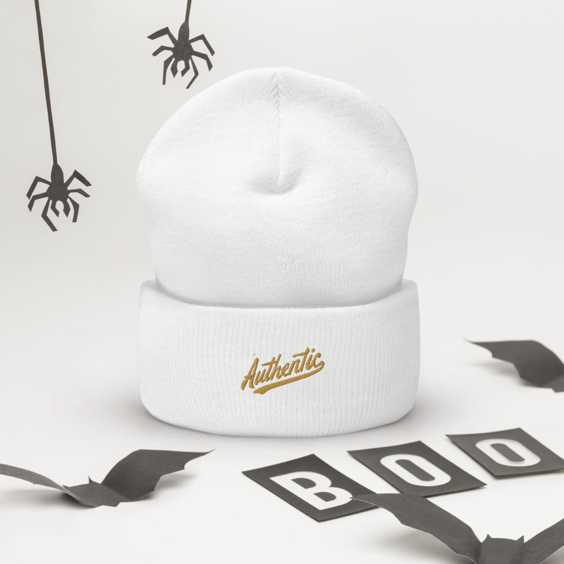 Cuffed Beanie - Authentic Logo Design