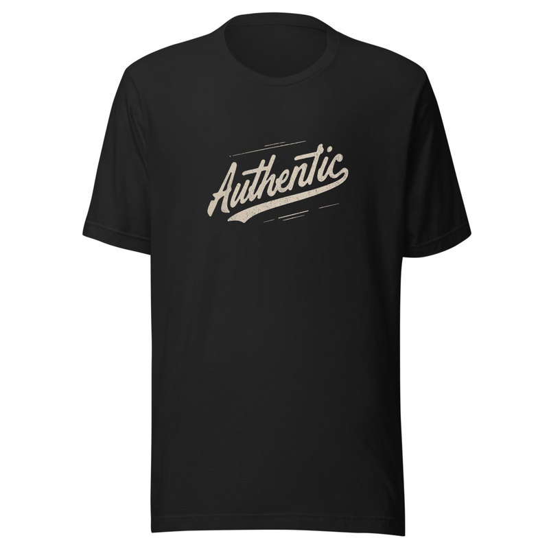 Unisex t-shirt - Authentic Logo Design