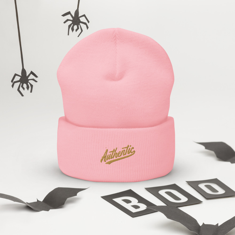 Cuffed Beanie - Authentic Logo Design