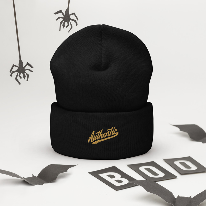 Cuffed Beanie - Authentic Logo Design