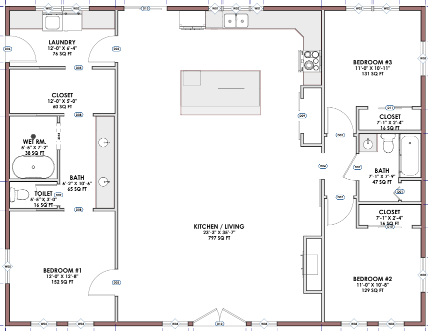 The Rustic Ridge v8 Detailed Design Plans