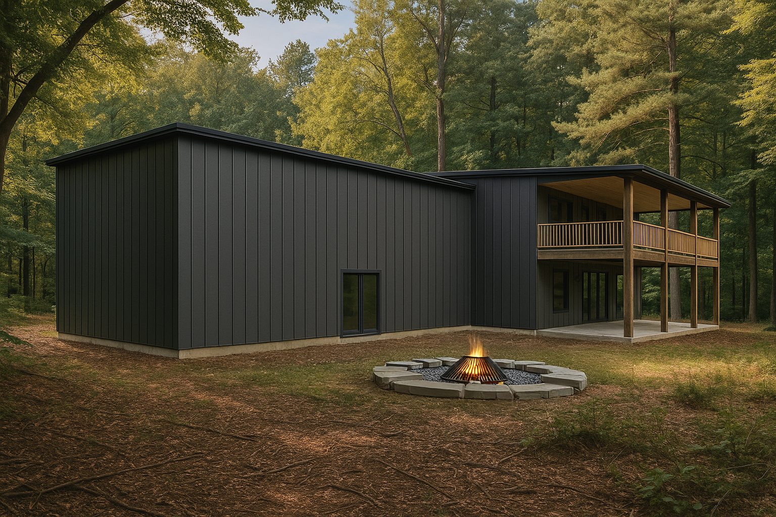 The Ridgeview Barndominium Plan - Starter Pack