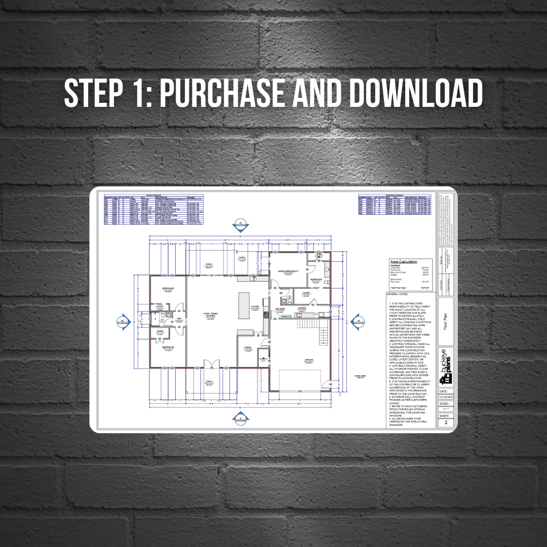 Steele Modern Barndominium Floor Plan | 4649 SF Total | 3 Bed, Porch, Bonus Room, Garage