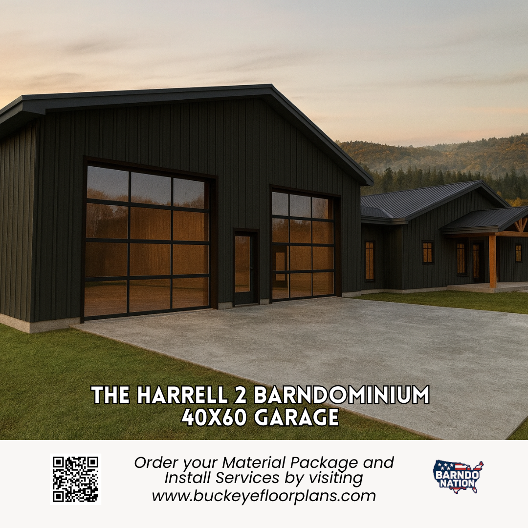 3 Bedroom 1,680 Sqft Heated/Cooled with 40x60 Garage 