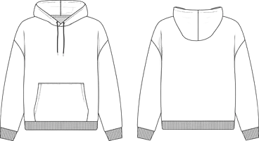 HOODIE ALGODÓN  - CREA TU HOODIE EMPRESARIAL - Descuentos a partir de 12 unidades-