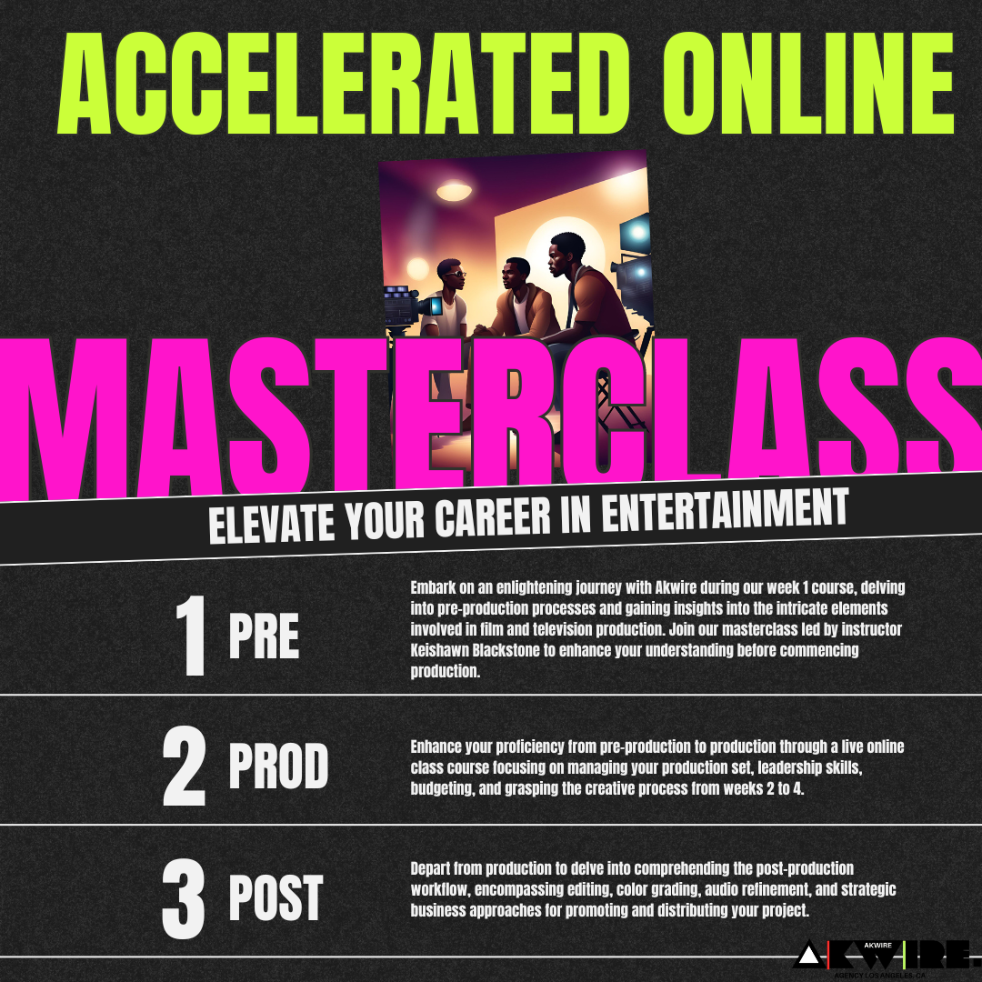 Film and Television Masterclass with Certification Exam 