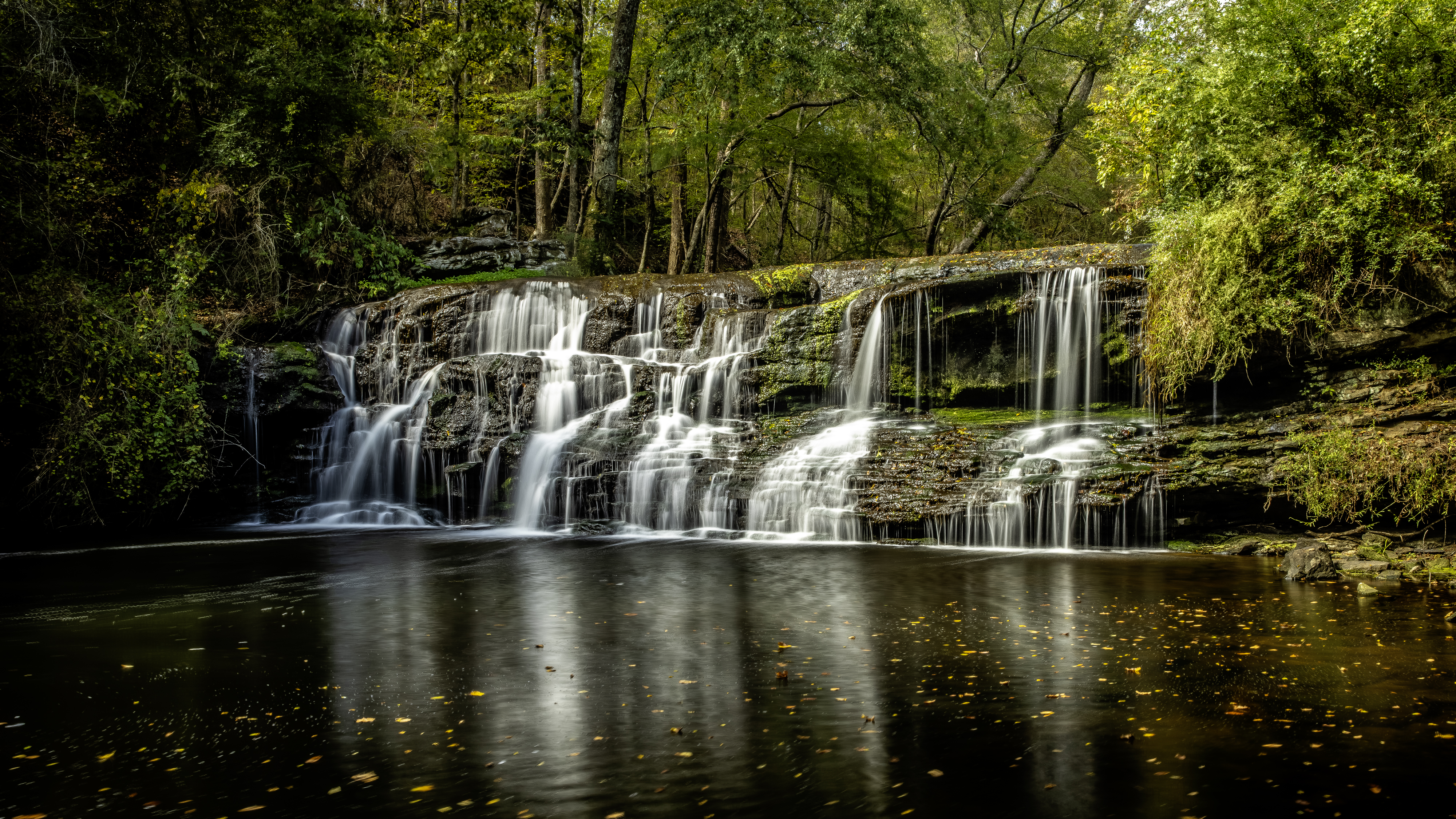 Scenic Waterfall Photograph